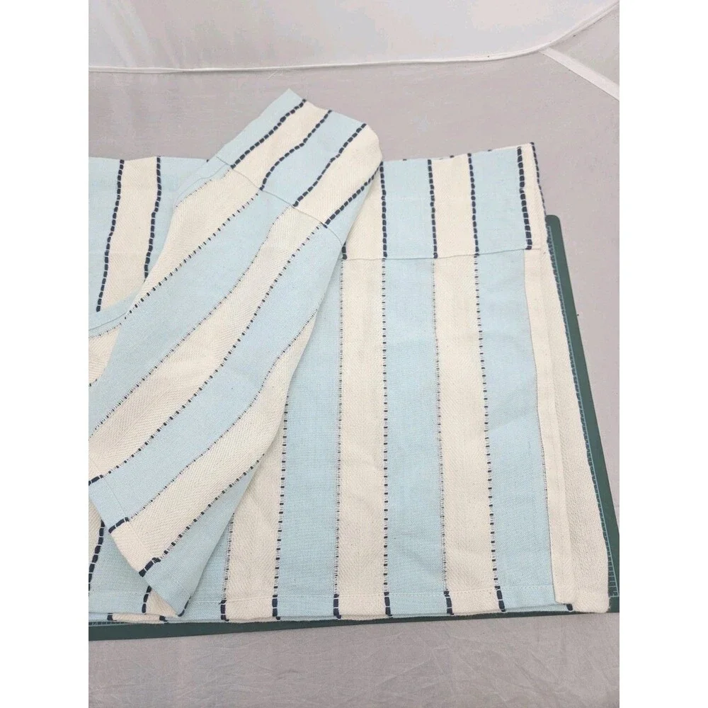 Park Designs Dockside Stripe Valance Curtain 72 in x 14 in - One Valance